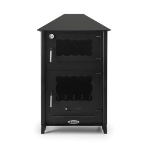 Everets Press Stove – Stufa a legna da 13 kW con forno e cappa