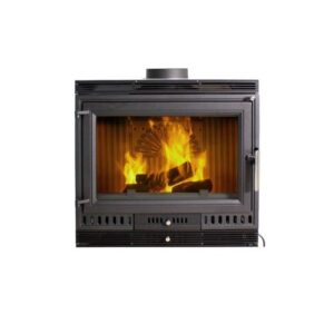 Inserto a legna ventilato Aurora 70, 13kW ghisa, 230m³